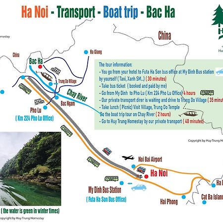 Huy Trung Homestay Bac Ha  Kültér fotó