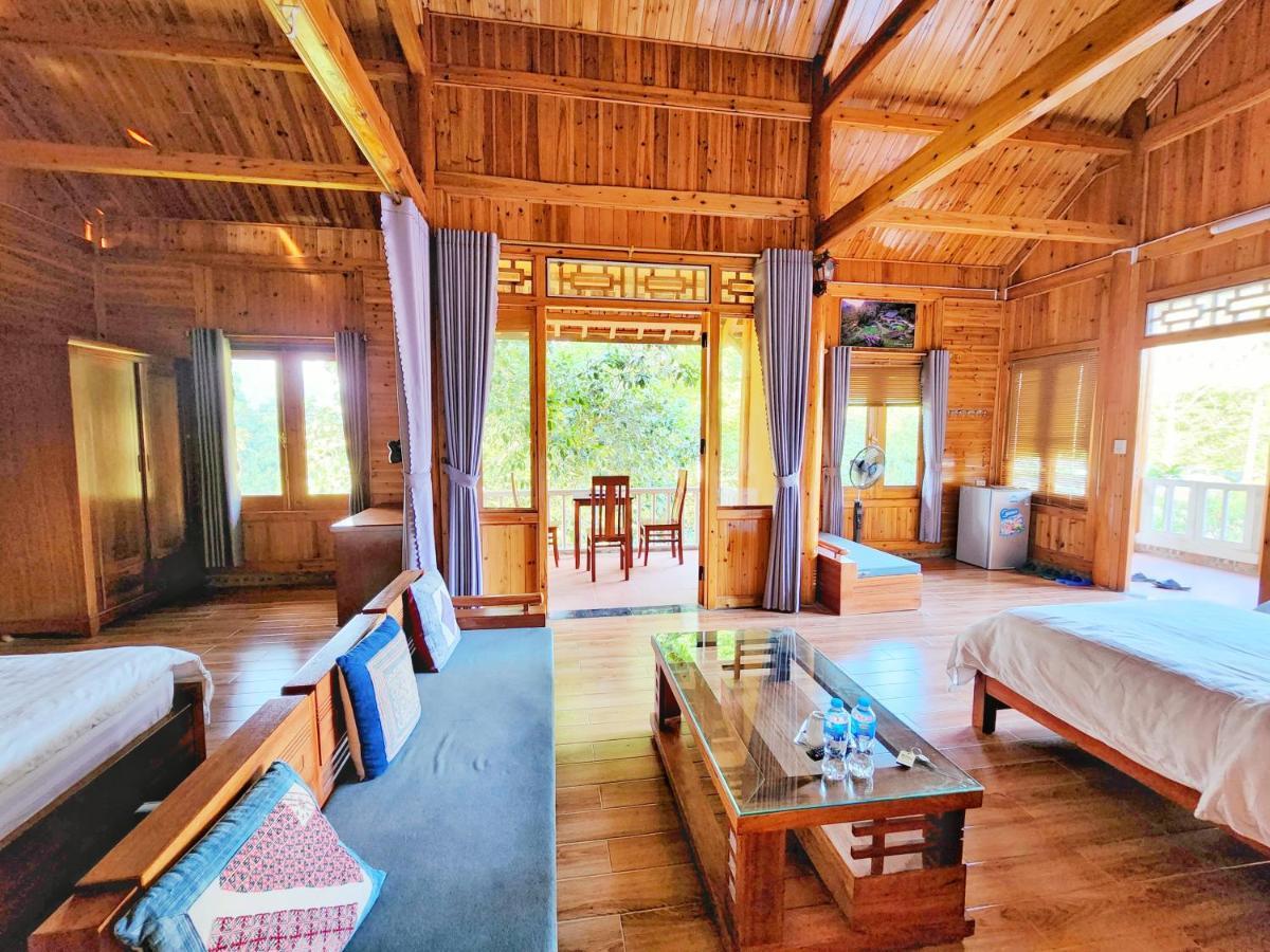 Huy Trung Homestay Bac Ha  Szoba fotó