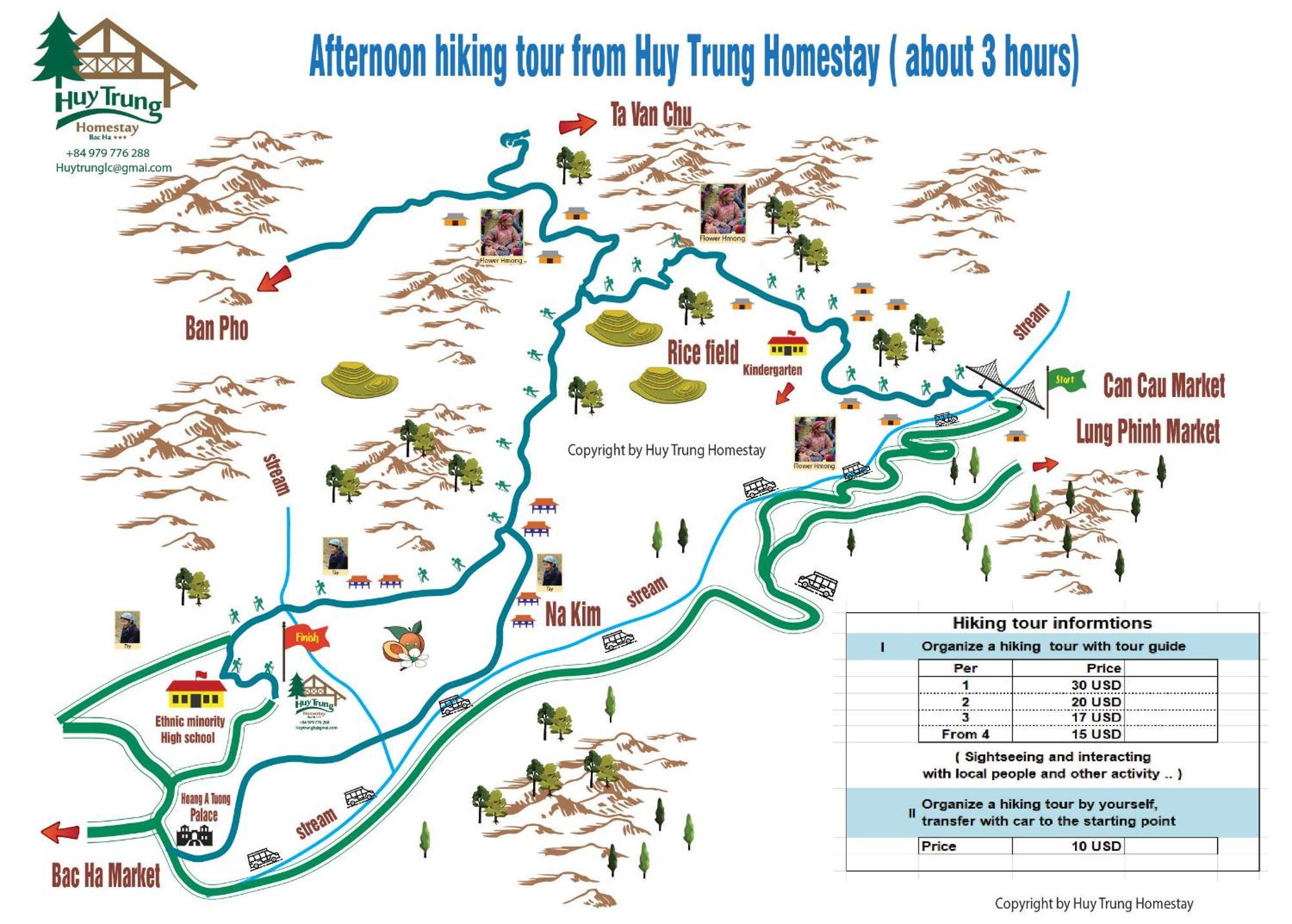 Huy Trung Homestay Bac Ha  Kültér fotó