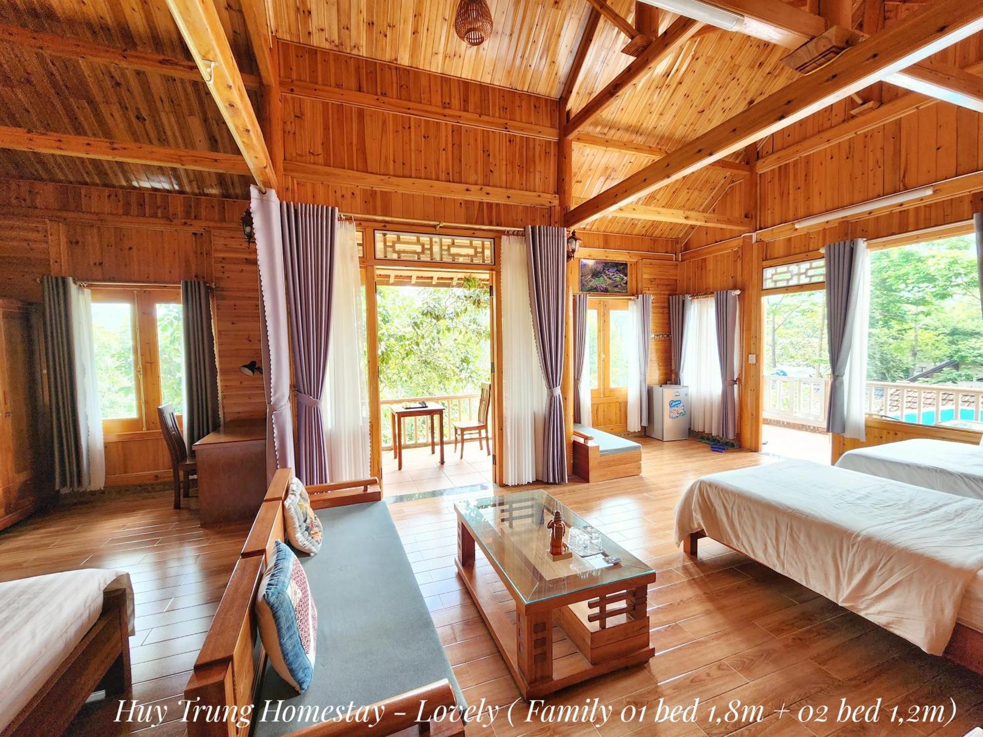 Huy Trung Homestay Bac Ha  Kültér fotó