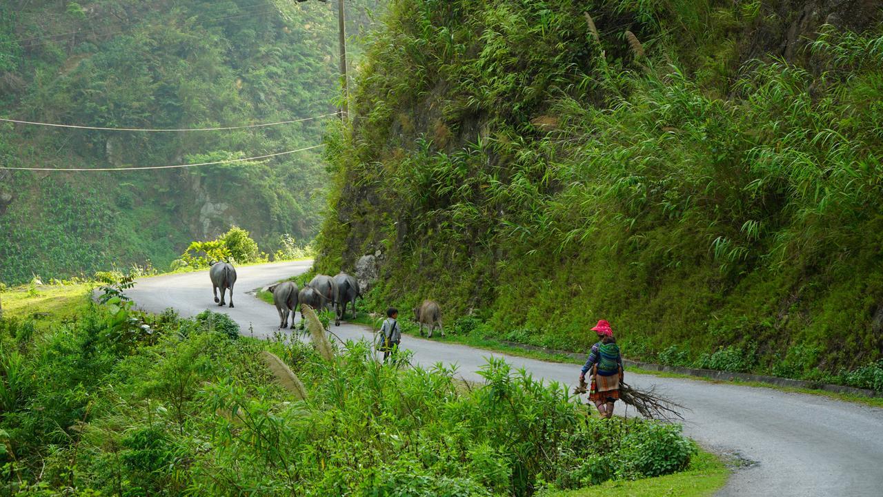 Huy Trung Homestay Bac Ha  Kültér fotó