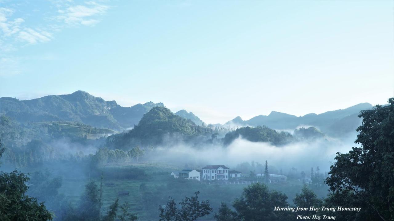 Huy Trung Homestay Bac Ha  Kültér fotó